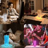 Crystal Multi-Colour Lamp